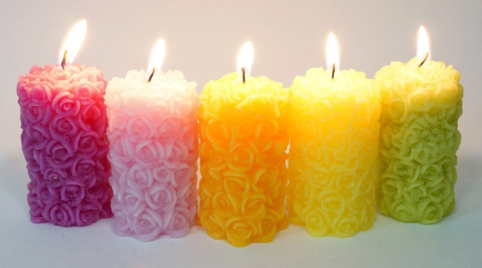 Цветные свечи