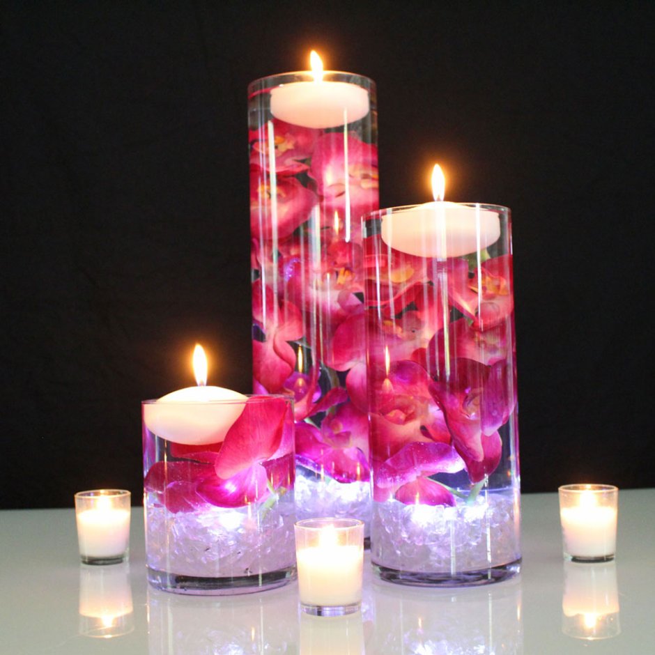 Свечи красивые декоративные