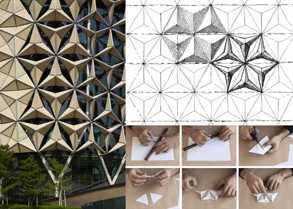 Башни Аль-Бахар (aedas Architects, Абу-Даби, 2012)