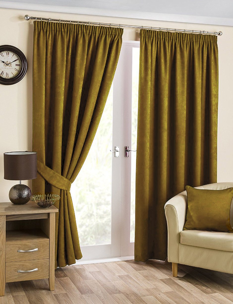 Шторы канвас капучино