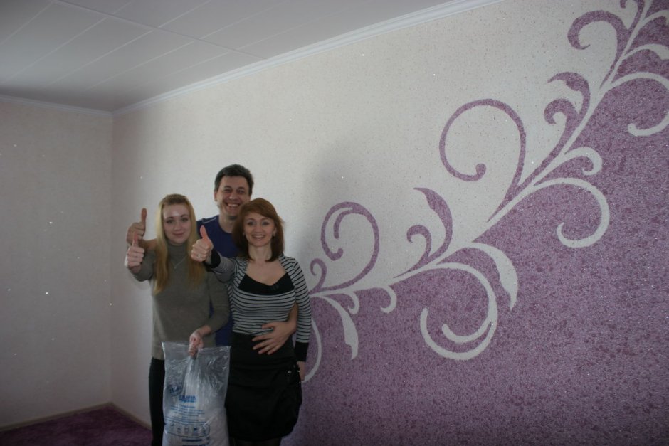 Декоративная штукатурка в детской