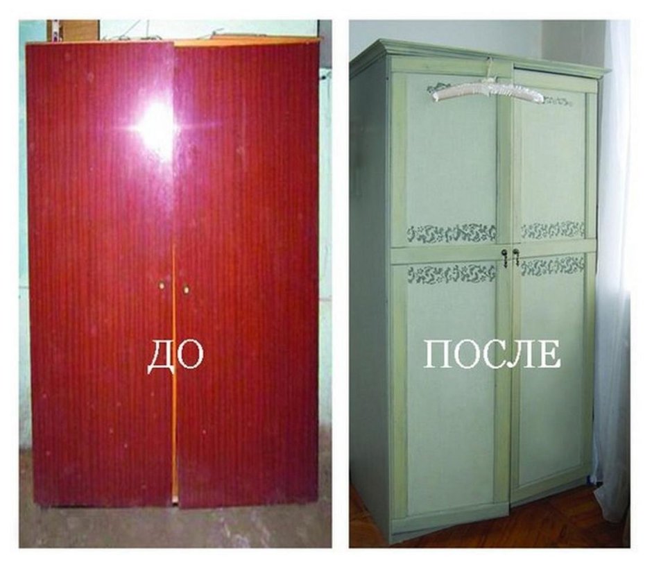Отреставрированный Советский шкаф