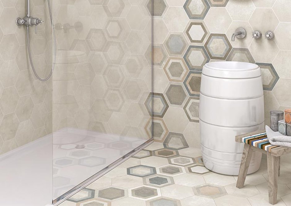 Плитка Vives Ceramica Rift hexagono