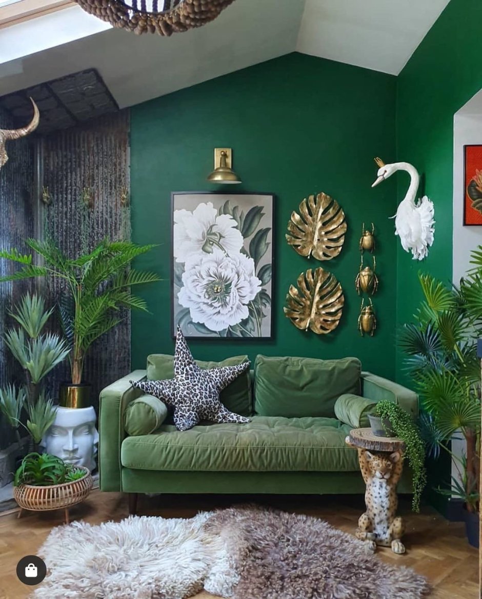 Sage Green 80 в интерьере