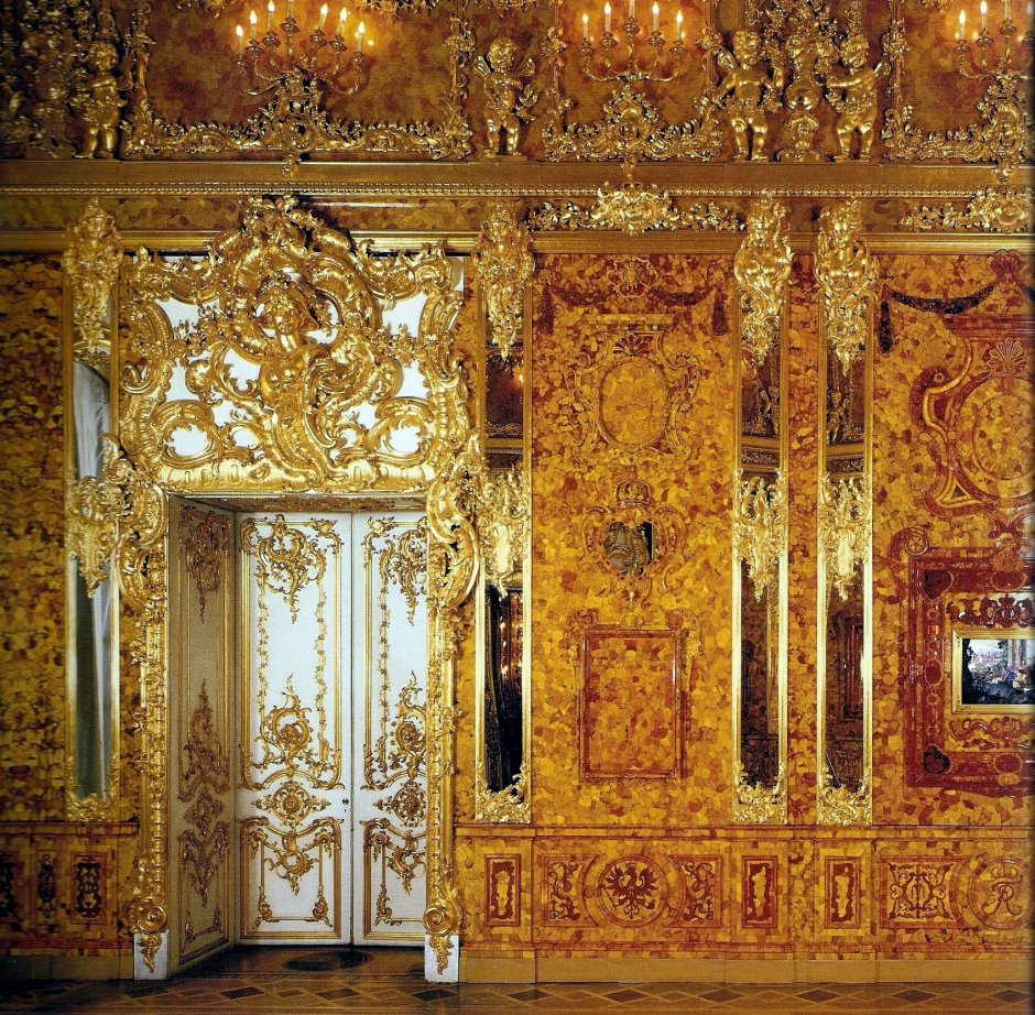 Петергоф дворец Янтарная комната