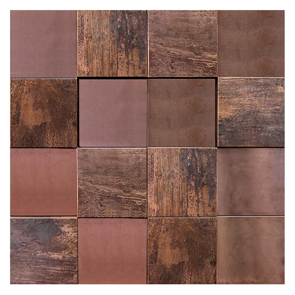 L'Antic Colonial Metal Bronze 3d Cubes