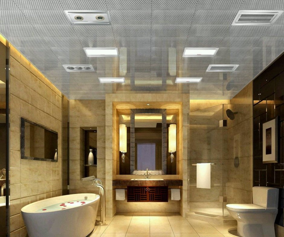 Зеркальный потолок Армстронг кассетный Албес 600x600