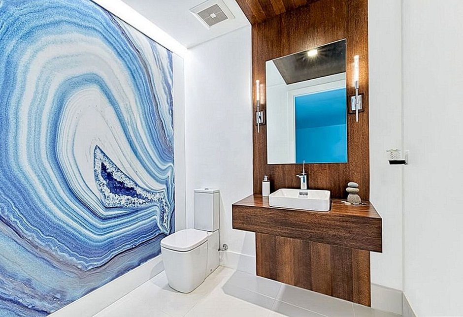 Оригинальная ванная комната