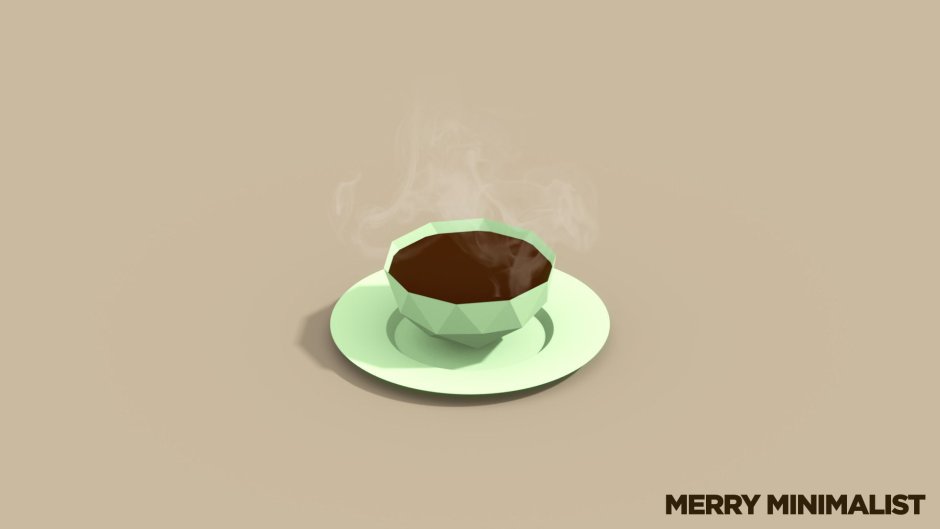 Кофе арт Минимализм