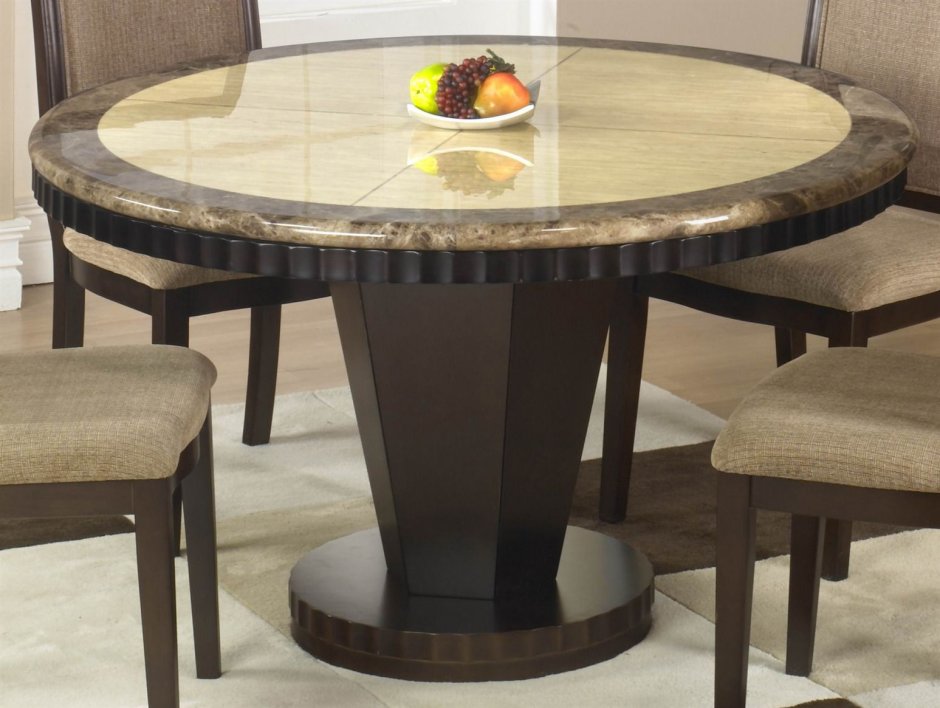 Обеденный стол Dining Table Melchior Round 113281 Eichholtz