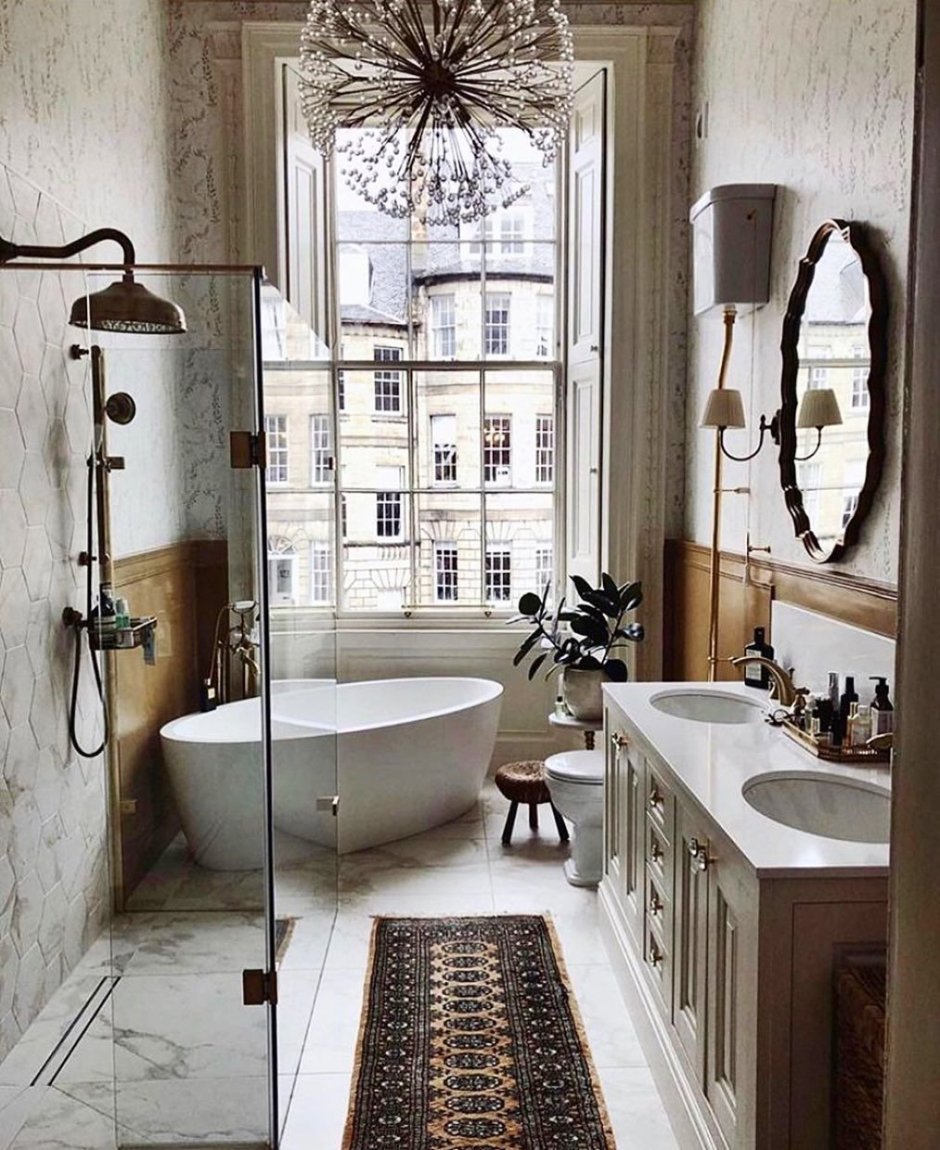 Интерьер ванной комнаты