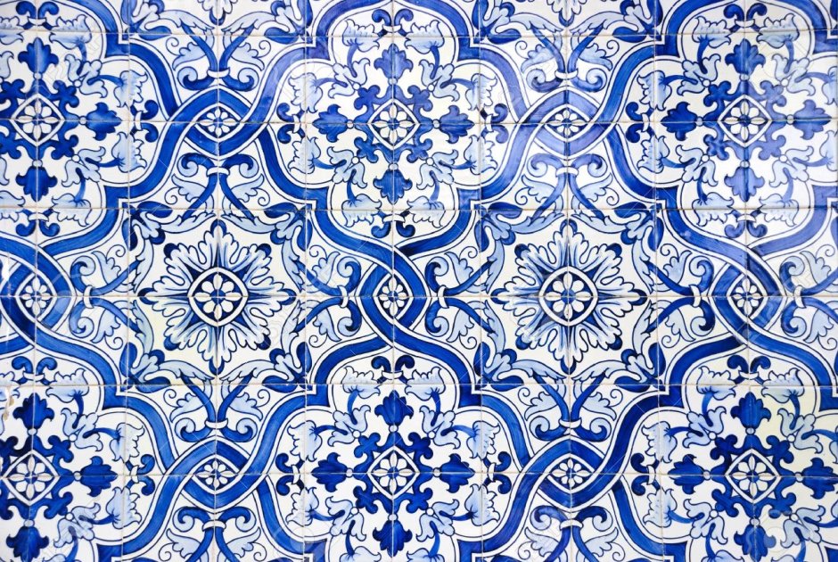 Португальская керамическая плитка азулежу