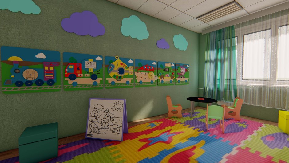 Стационарная система Masterkidz Stem Wall