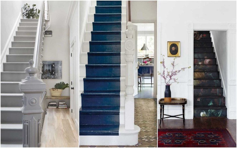 Перила покрашены