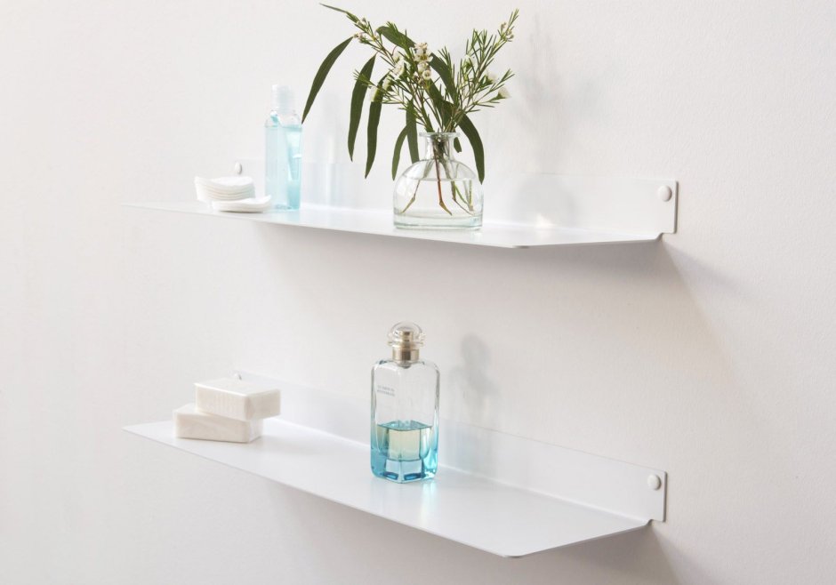 Стеклянные полки