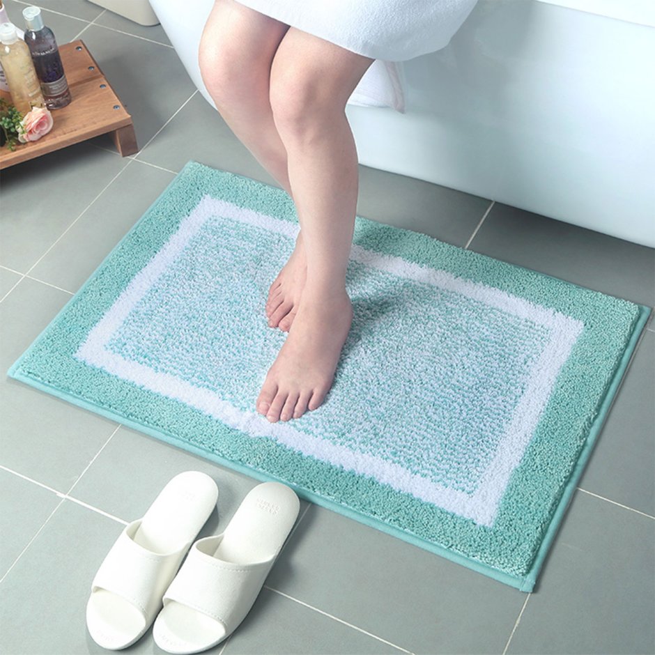 Дизайнерские коврики для ванной