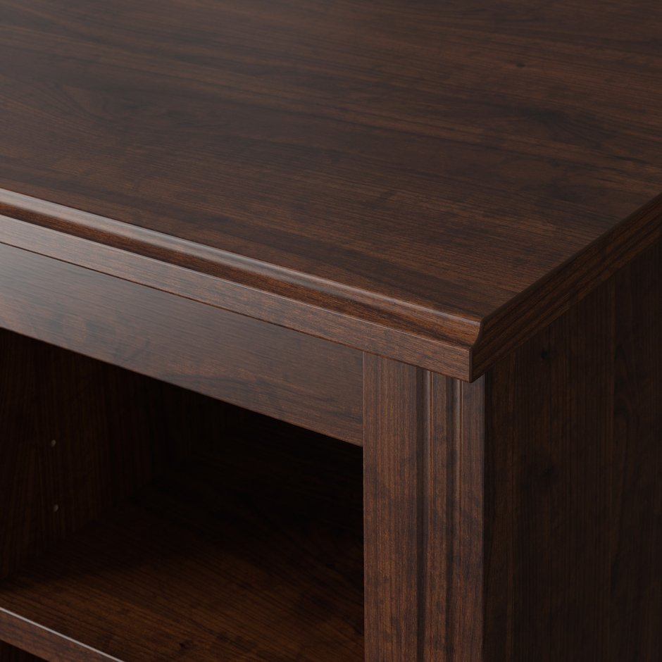 Ланеберг раздвижной стол,коричневый 130/190x80 см