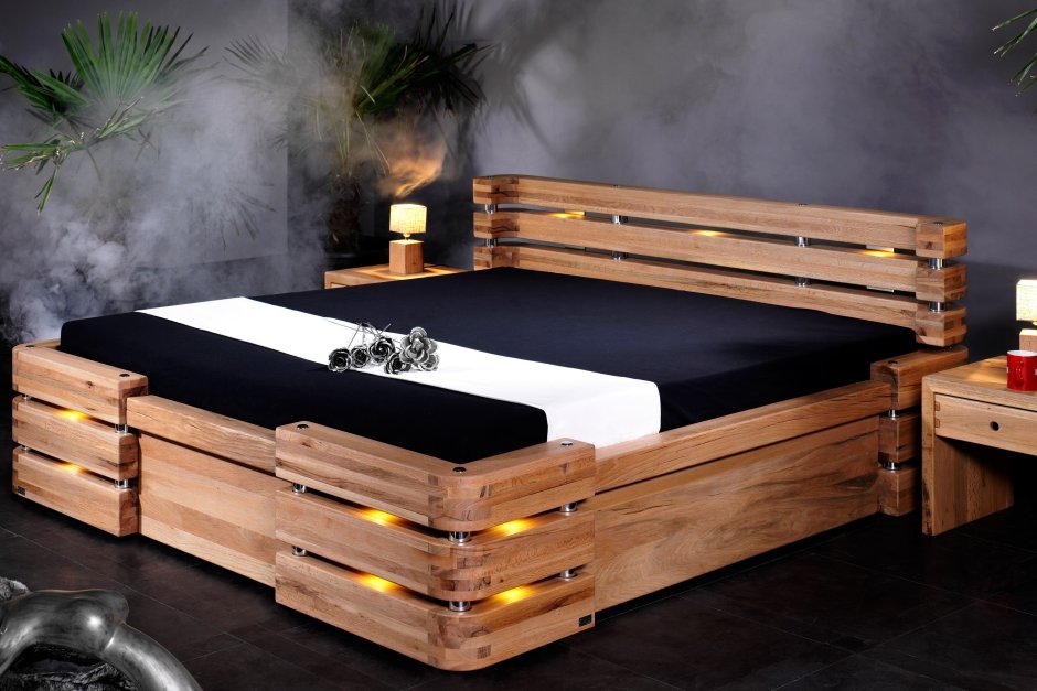Кровать из поддонов для подростка