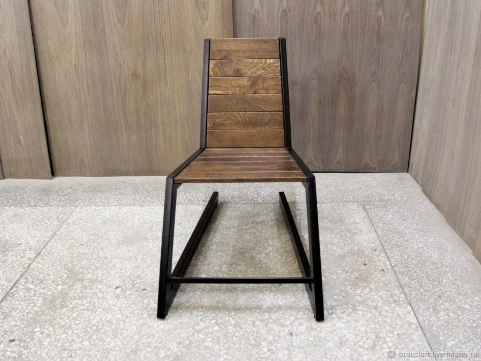 Кресло из металла в стиле лофт