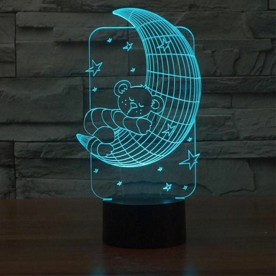 3d-лампа MGITIK мишка led046