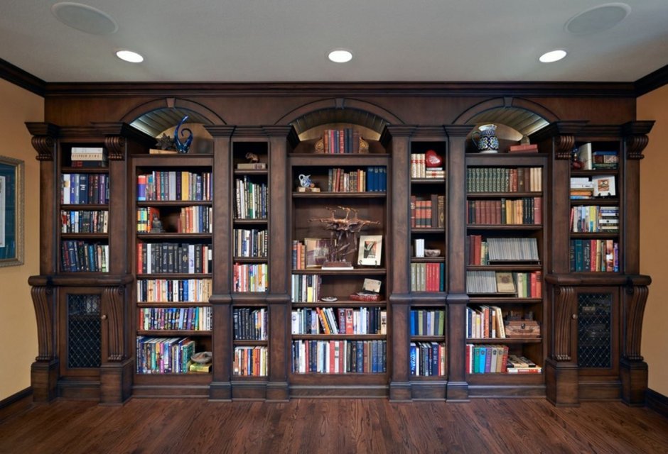 Советские книжные полки