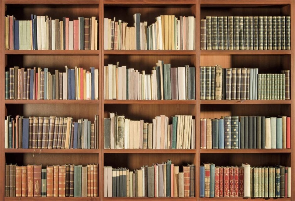Советский книжный шкаф