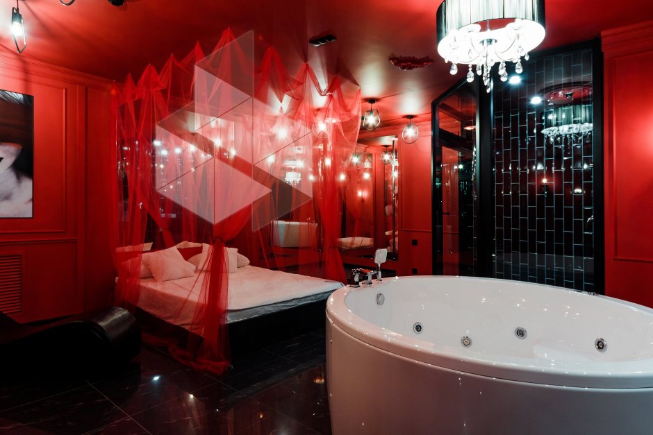 Красная комната в 50 оттенков серого в Пензе