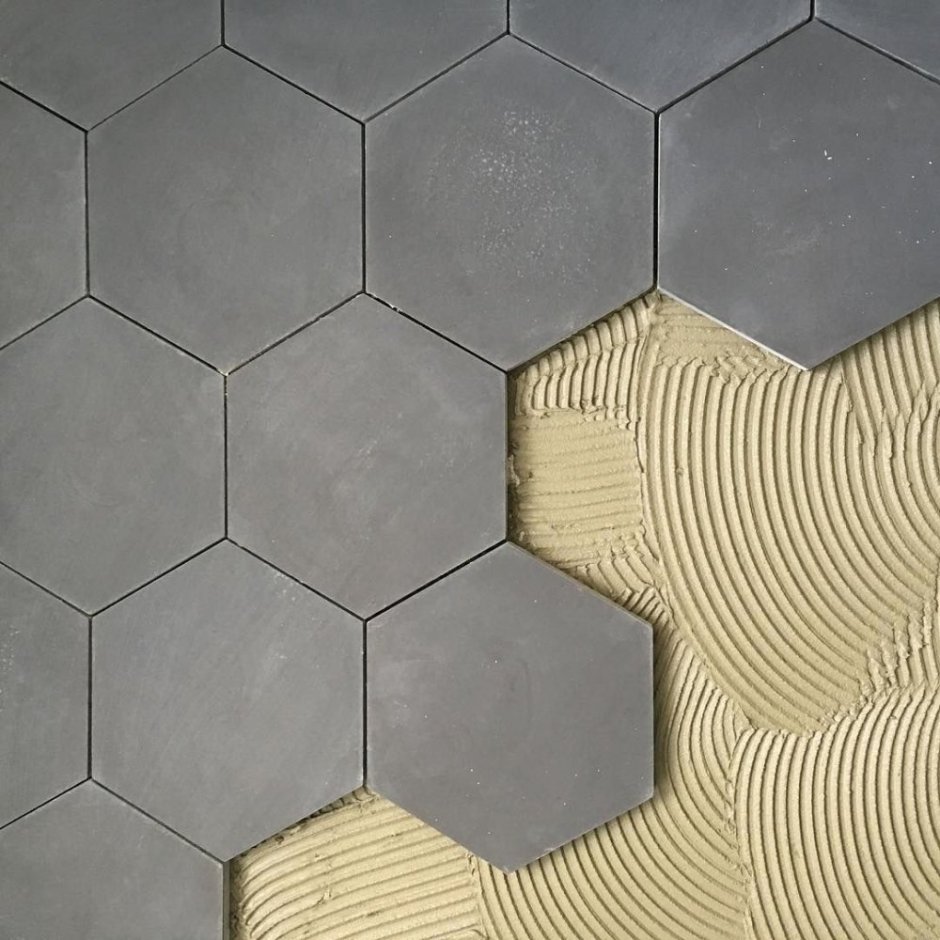 Цементная плитка hex. 08 Honeycomb