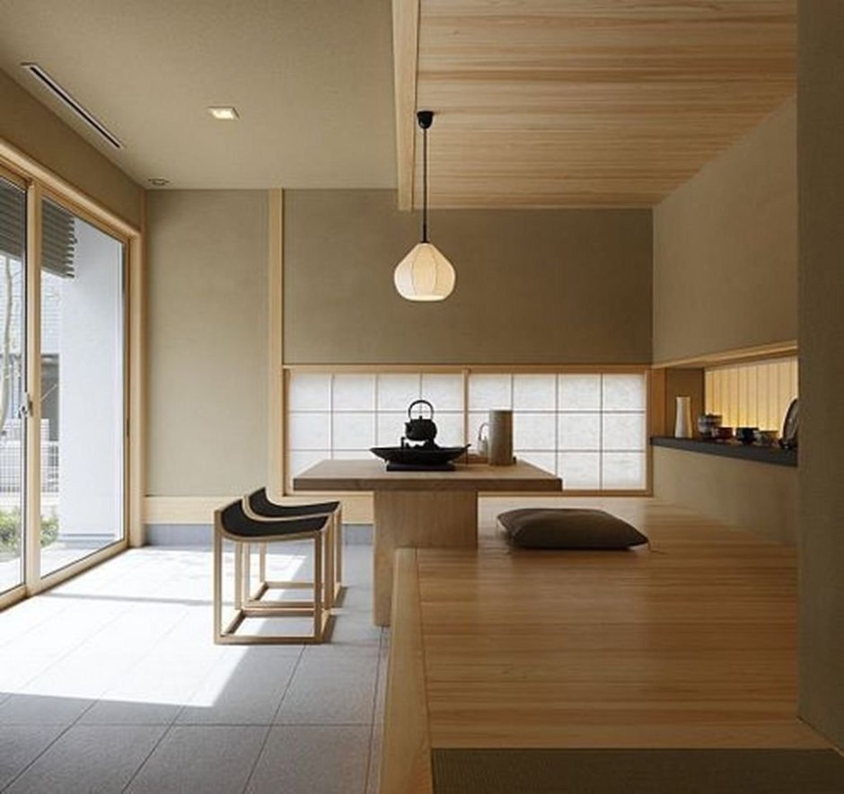 Маленькая кухня в японском стиле