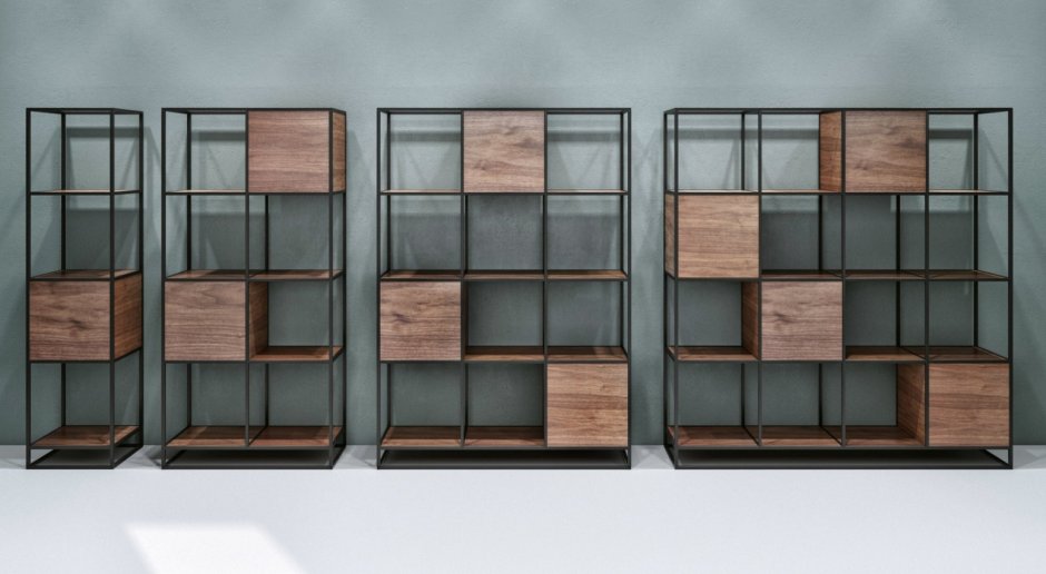 Книжные стеллажи лофт Cattelan Italia