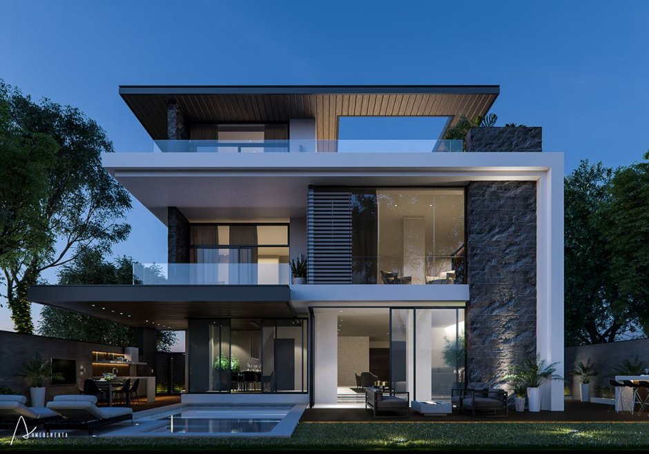 Modern Villa Exterior Design