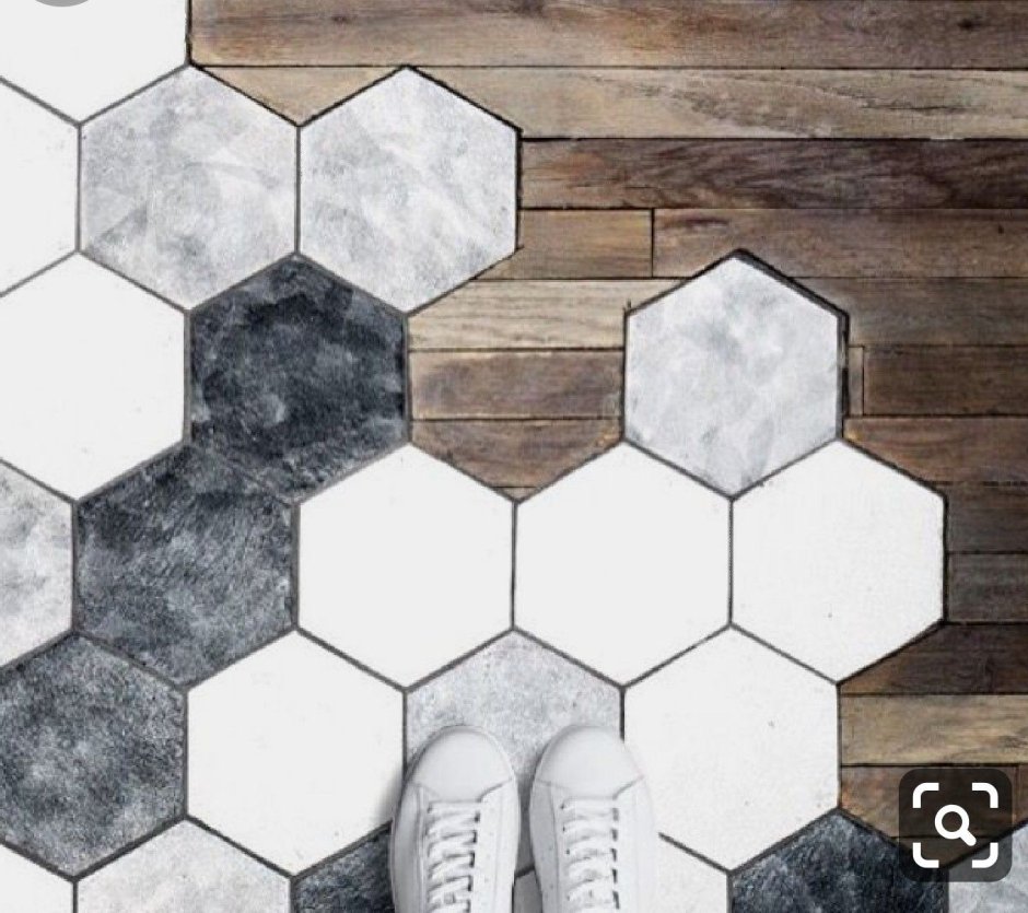 Hexagon Onyx White 44x58 мозаика