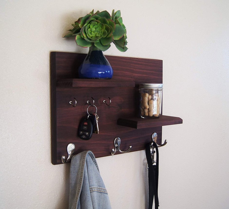 Полка "Wall Shelf-s (bas WL-001)" белая