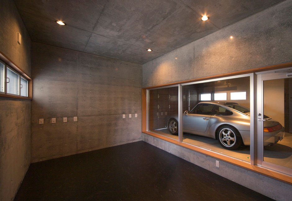 Отделка гаража Loft