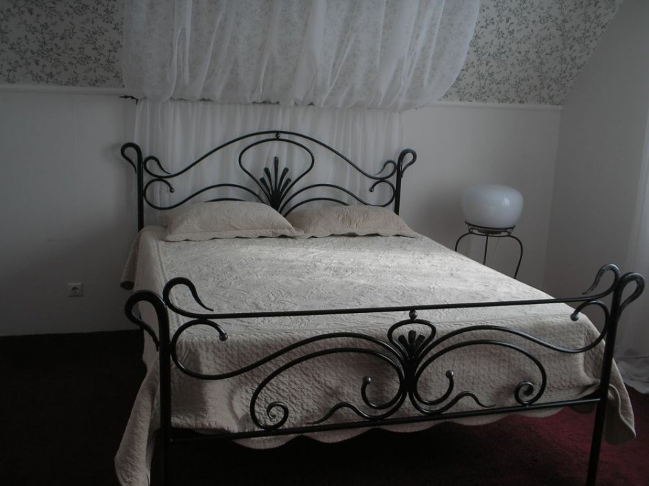 Шебби Шик мебель железная кровать