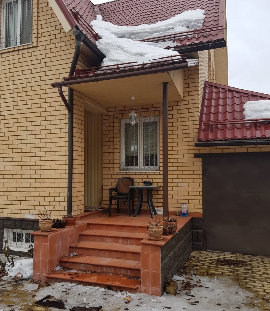 Крыльцо из кирпича
