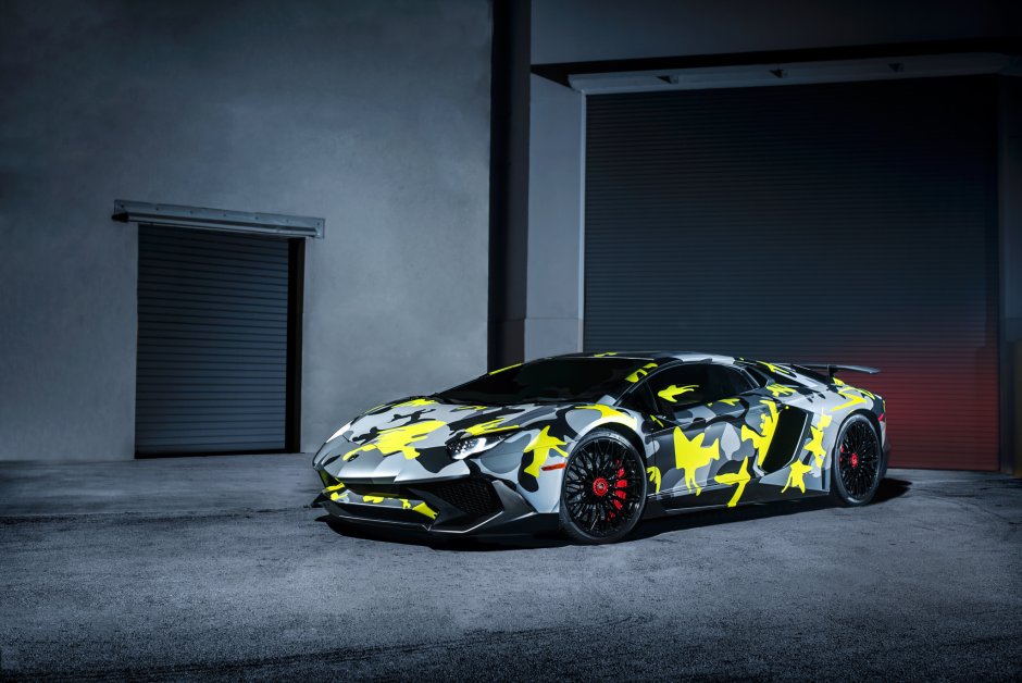 Lamborghini sideview