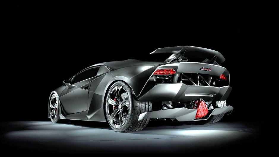 Lamborghini Sesto elemento Rear