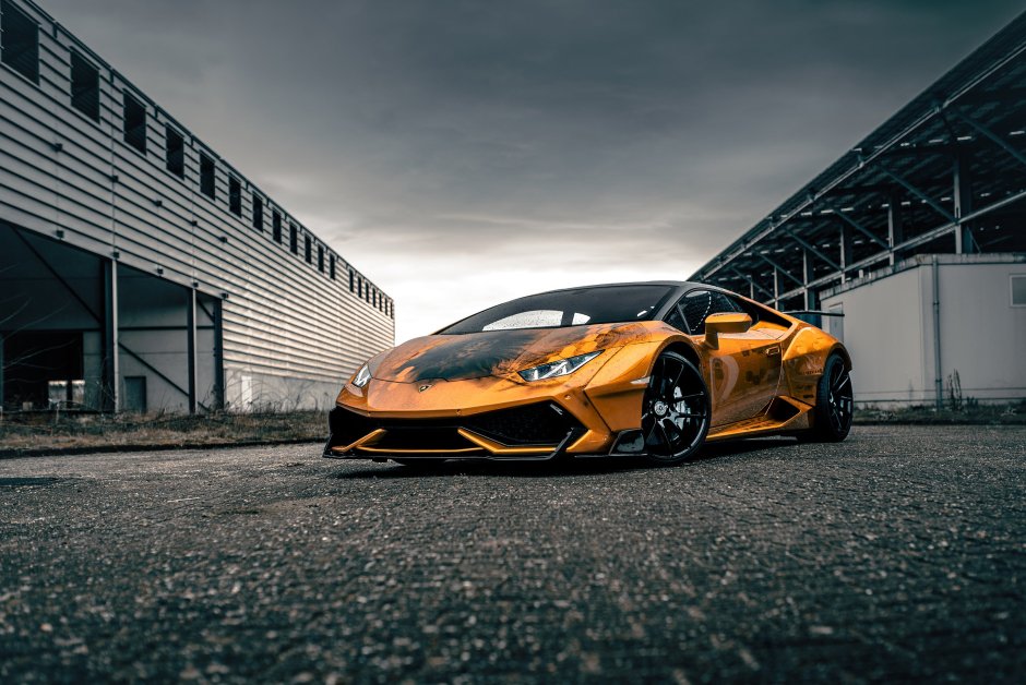 Lamborghini Aventador черная 1920 1080