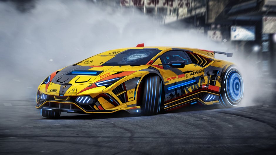 Ламборгини v12 Vision Gran Turismo