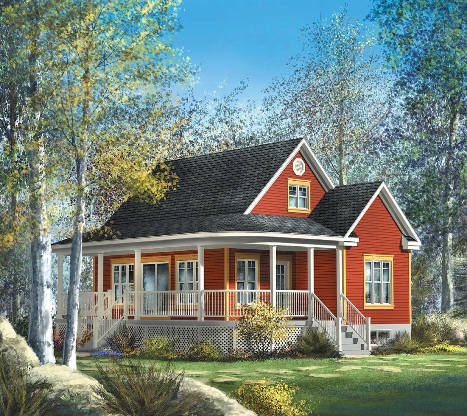 Ranch House в деревне