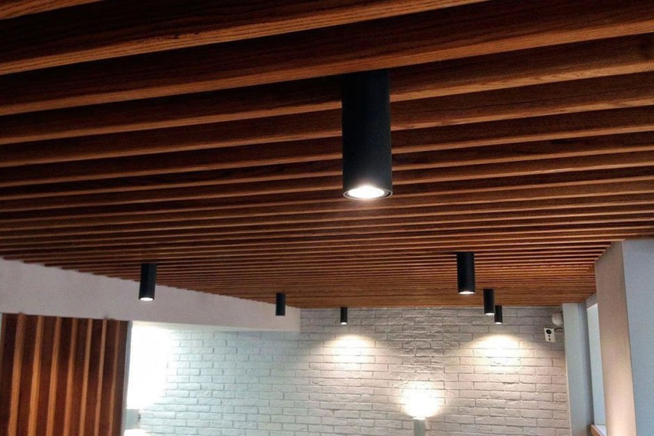 Реечный потолок кубообразная рейка