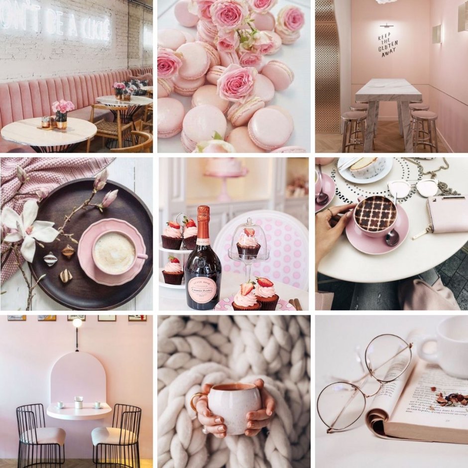 Стильная красивая раскладка декор