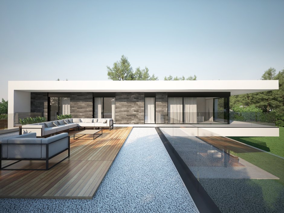 Modern House одноэтажный
