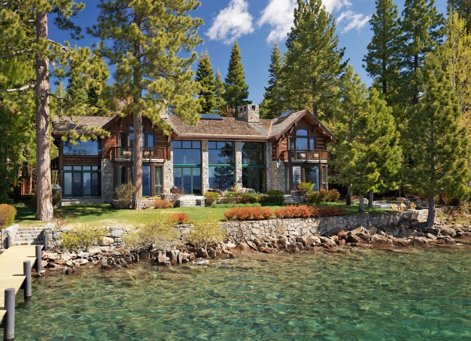 Дом Джереми Реннера на озере Тахо