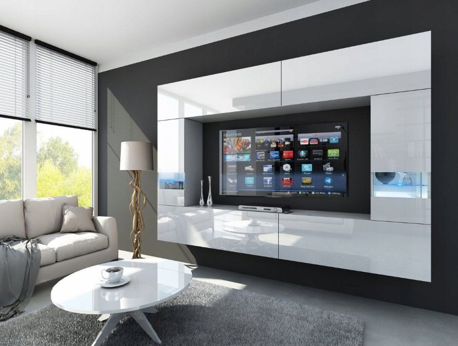 Мебель для телевизора на стену
