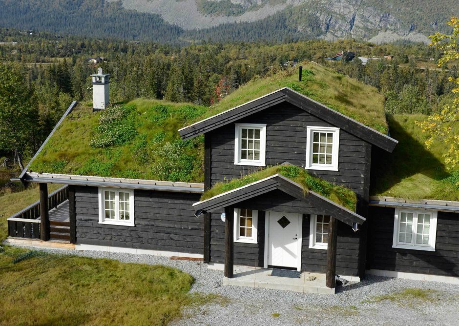 СК скала норвежский домик