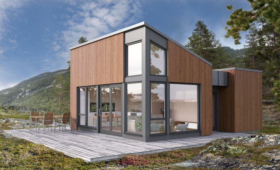 Норвежский дом проекты