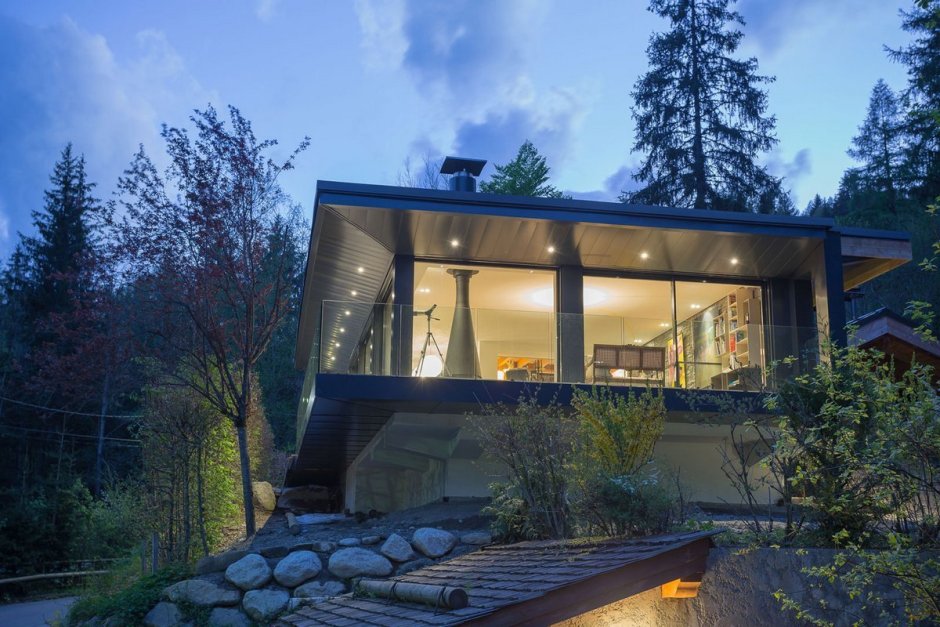 Современное Contemporary Chalet Architecture