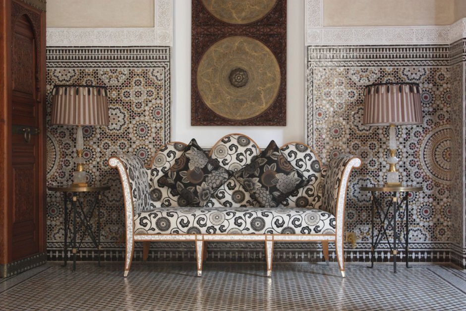 Стул в марокканском стиле